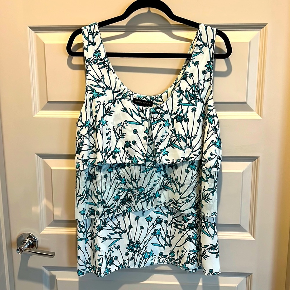 Banana Republic layered blouse
